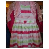 Gymboree Size 6 Girls Party Dress w/ Pink Jacket