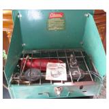 Vintage Coleman Propane Camping Table Grill