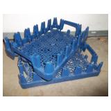 2 Blue Plastic Pepsi Flats