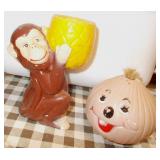 Vtg Monkey Candle & Onion Deorderant