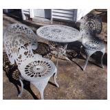 Cast Iron Patio Parlor Set