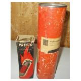 Vtg Presto Fire Extinguisher & Ansul Canister