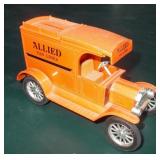 Die Cast Metal Allied Truck Bank