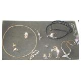 Dolphin Gold, Silver, Leather Jewelry