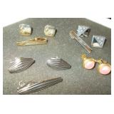 Hickock + Cuff Links & Tie Clips