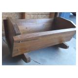 Antique Handmade Rocking Cradle
