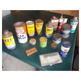 Vtg Automotive Cans & Tins