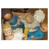 Vtg Dolls- Cabbage Patch, Mrs. Beasley, Cloth+