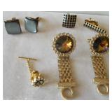 Dante & Pat Pending Cuff Links, Tac Pins