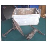 Clamps for Blade Sharpening in Wood Box