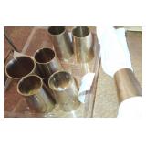 7 Brass Napkin Rings