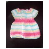 Hand Knit Baby Doll Dress