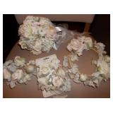 Soft Faux Lillian Rose Bouquet & Candle Rings