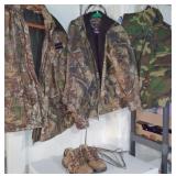 Camo Hunting Jackets, Vest & Boots