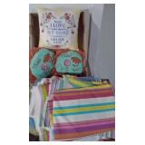 Boho Pillows & Canvas Material