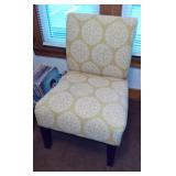 Yellow Patterned Chair