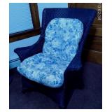 Blue Lloyd Flanders Wicker Rocking Chair