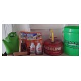 Water Can, Metal Gas Tank, Ant Killer+