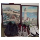 Seaside Lighthouse Framed Puzzles & Mens Sneakers
