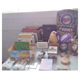 Twins Baseball, MN NFL, Golf, Binoculars, Books+