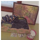 Earrings, Scenic Framed Puzzle & Tote Bags