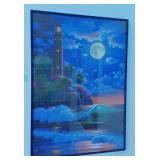 Framed Lighthouse Puzzle