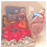 Rainbow, Clown, Heart Decor