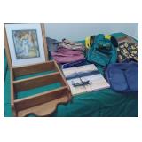 Framed Angel Puzzle, Shelf, Mickey Back Pack+