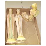 Vtg Hummel Praying Madonnas & Angel