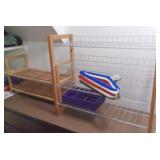 2 Shoe Shelves, Hangers, Organizer