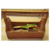 Vtg Wood Tool Box, Snipers