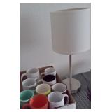 Table Lamp & Coffee Mugs- Hershey