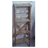 Wooden Folding Ladder -47" tall