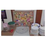 Coffee Puzzle Art, Dishes Set, Platters, Utensils+