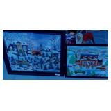 2 Winter Wonderland Framed Puzzles
