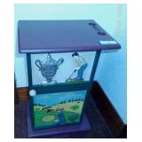 Wooden Golfers Cabinet