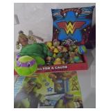 Mutant Nija Turtles & Wonderwoman Pillow