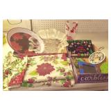 Christmas Serving Bowls, Decor, Glassware+