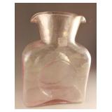 Vtg Hand Blown Blenko Bedside Water Jug