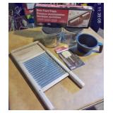 New Sink Trays, Wash Board, CoffeePots+