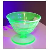 Anchor Hocking Uranium Sherbet Glass