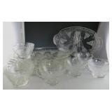 Set of 6 Anchor Luncheon Plates & Cups