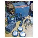 Cordless Phone Set, File Box, Lights+