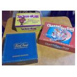 3 Board Games- Trivial Pursuit, Channel Surfing+