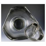 Tricorn Silver Fade Bowl Set