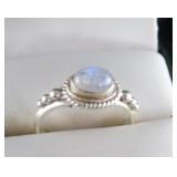 Moonstone Ring Size 5.5