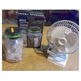 New Digital Money Jar Bank & Table Fan