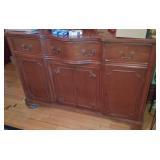 Antique Buffet Hutch