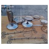 Stainless Cookware, Stanley Thermos, Srainer+