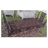 Vintage Metal Pull Out Day Bed